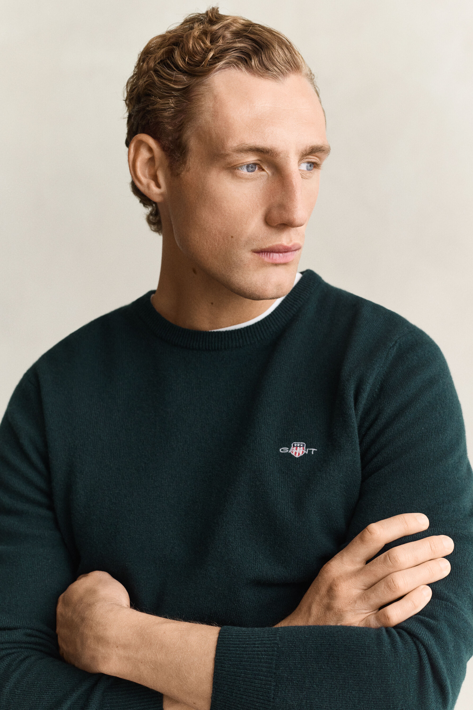 Lambswool Crew Neck Sweater