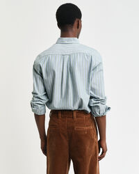 Regular Fit Striped Archive Oxford Shirt
