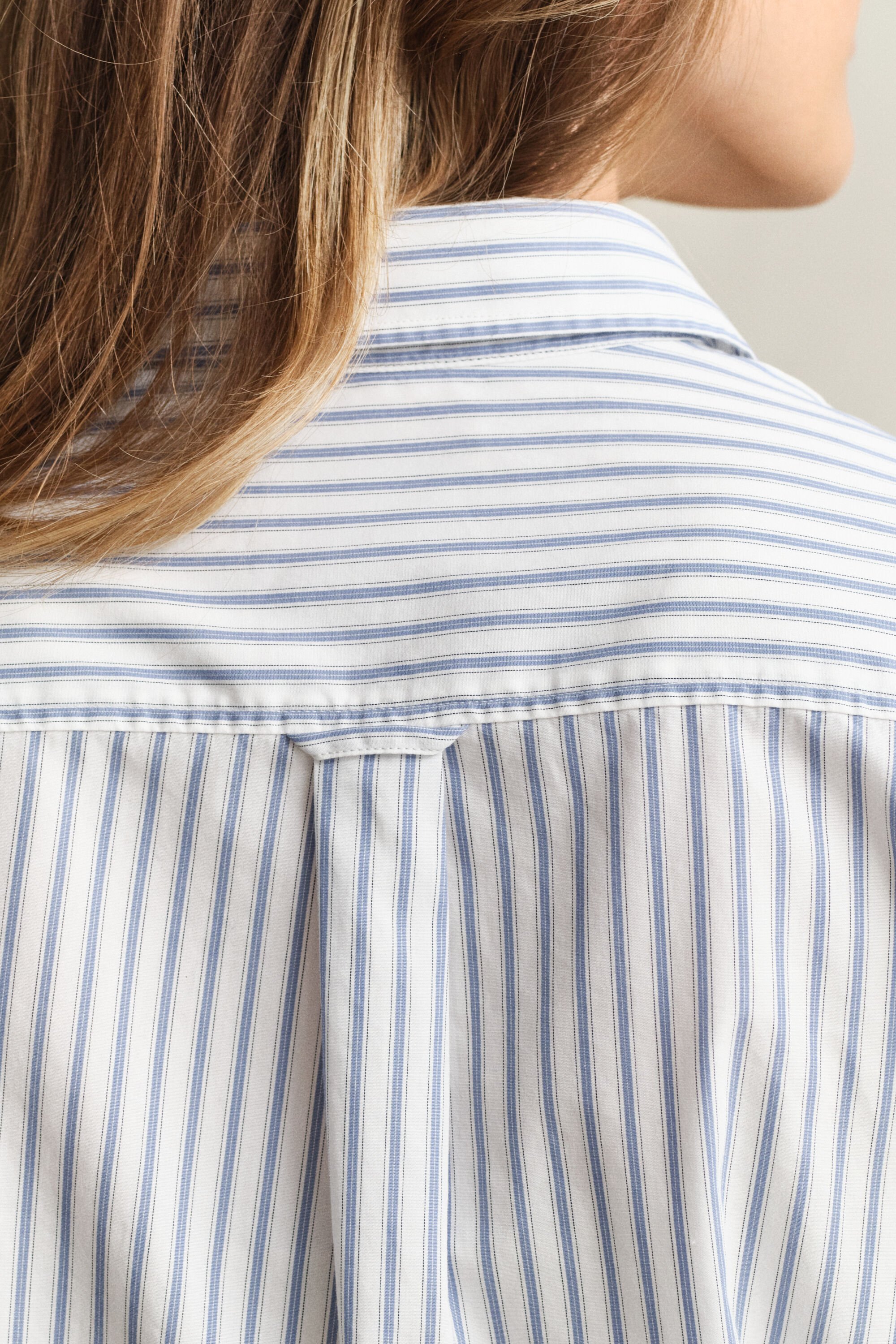 Regular Fit Striped Poplin Shirt