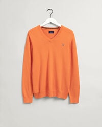 Classic Cotton V-Neck Sweater