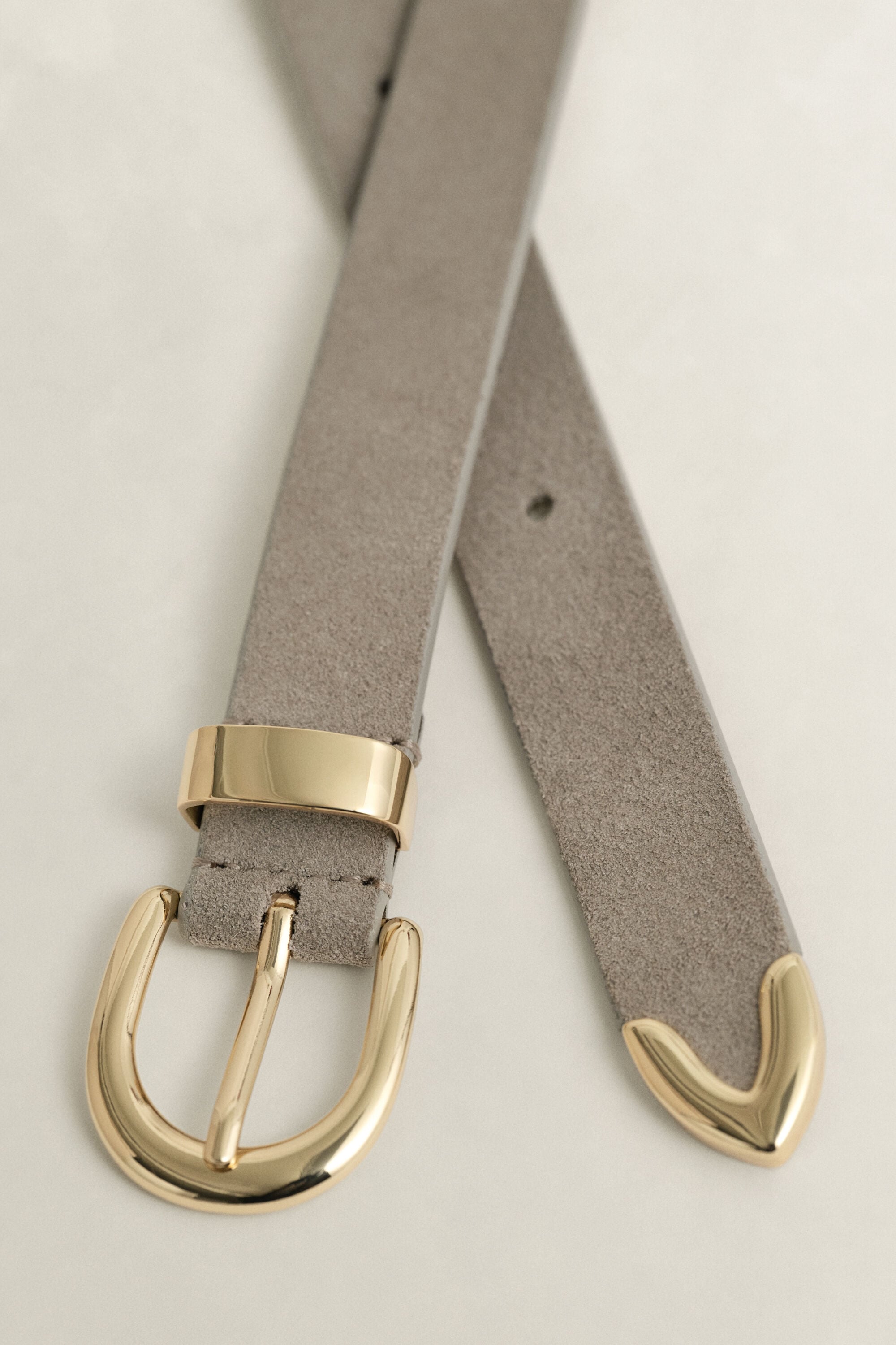 Suede Metal Belt