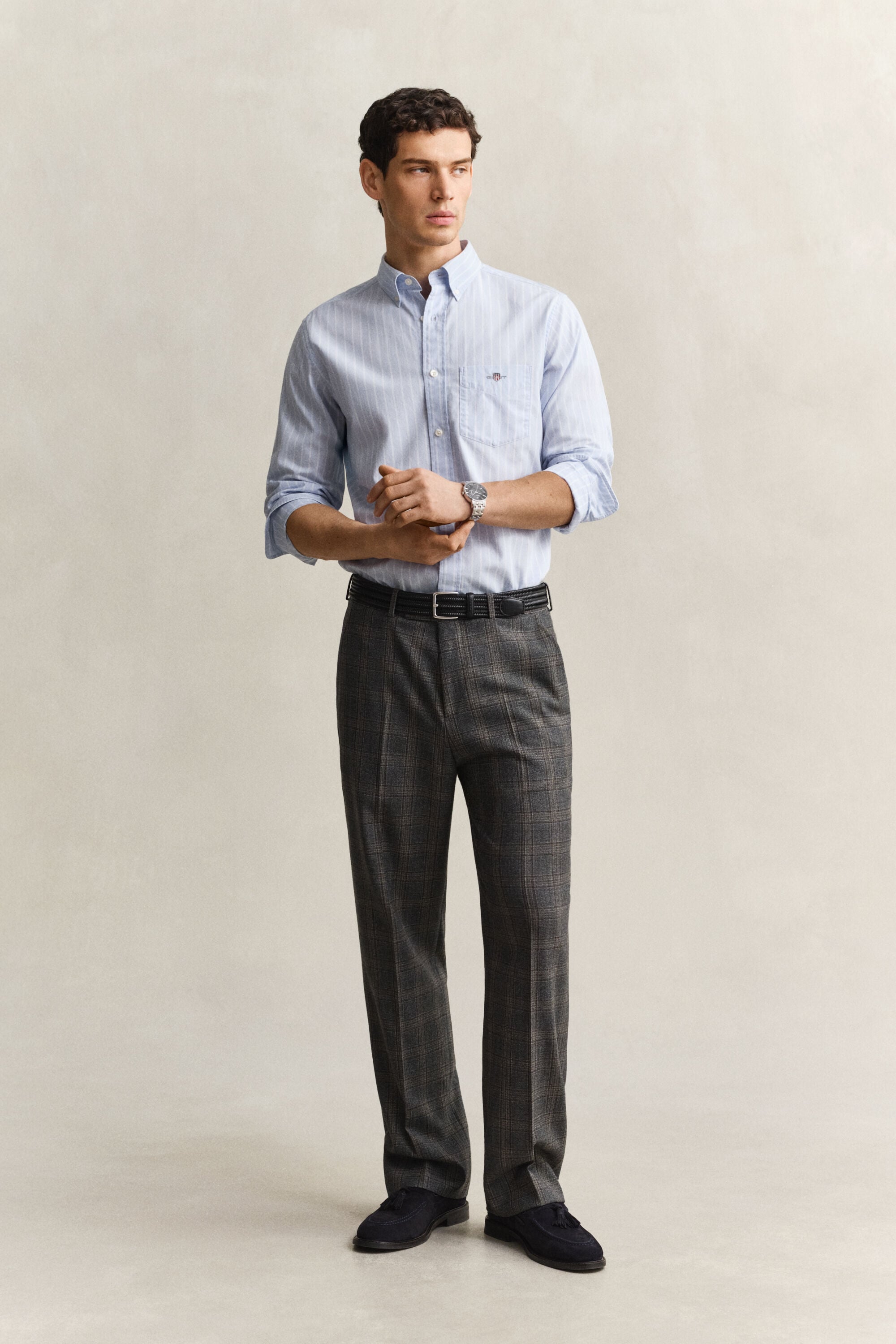 Striped Classic Poplin Shirt