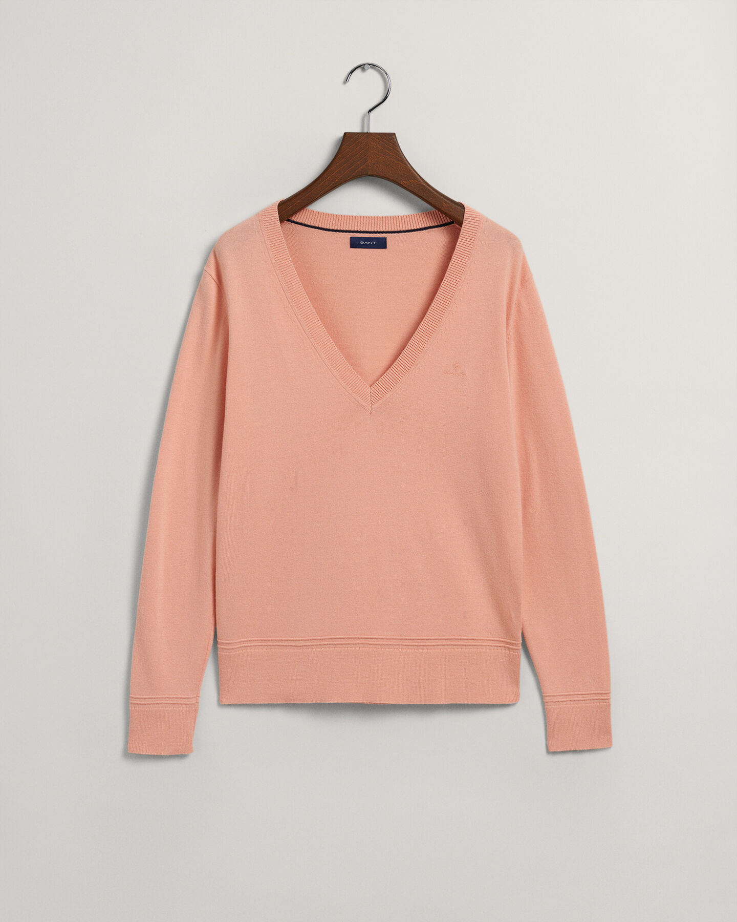 Light Cotton V-Neck Sweater