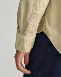 Regular Fit Sunfaded Archive Oxford Shirt