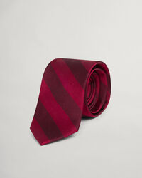 Tonal Stripe Silk Tie