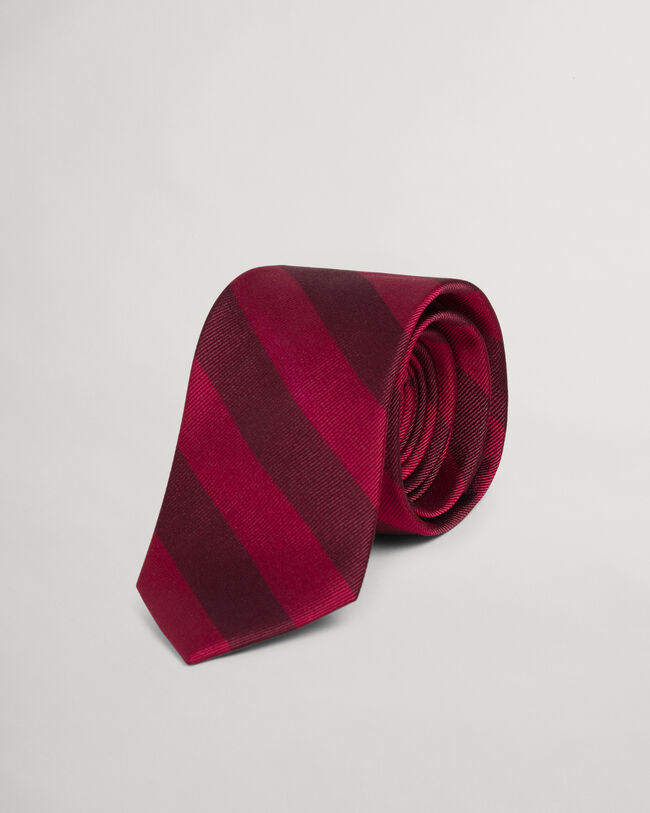 Tonal Stripe Silk Tie