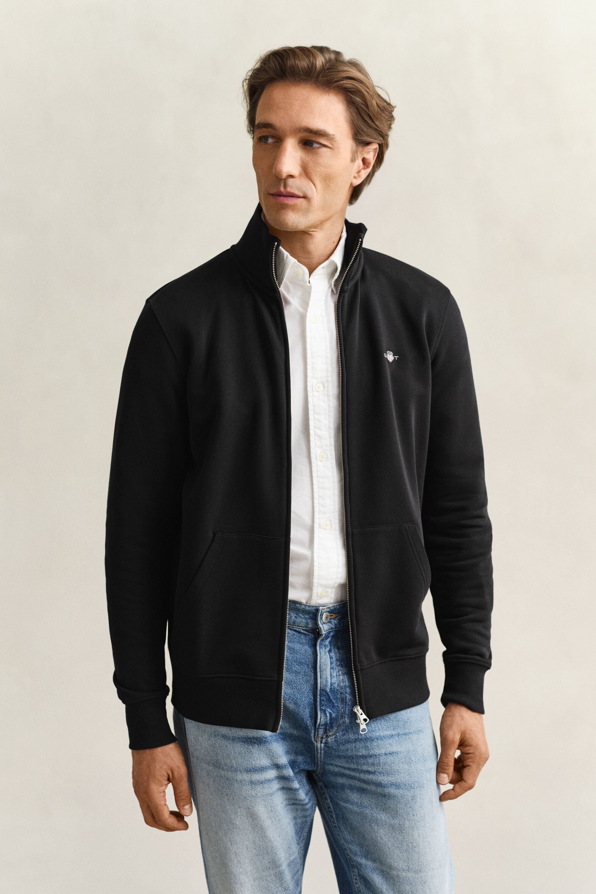 Shield Zip Sweatshirt