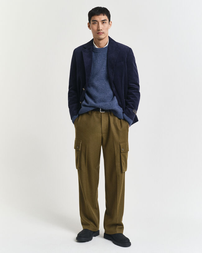 Scottish Wool Crew Neck Sweater