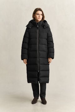 Long Down Coat — BLACK 9