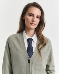 Wool Cashmere Blend Cardigan