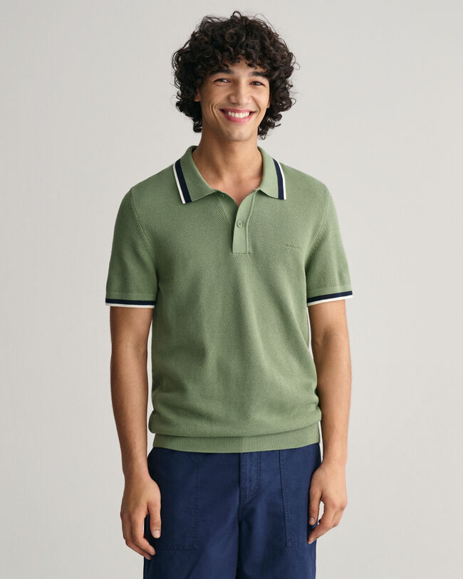 Cotton Piqu&eacute; Polo Shirt