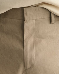 Slim Fit Cotton Linen Suit Pants