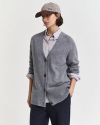 Wool Cashmere Blend Cardigan