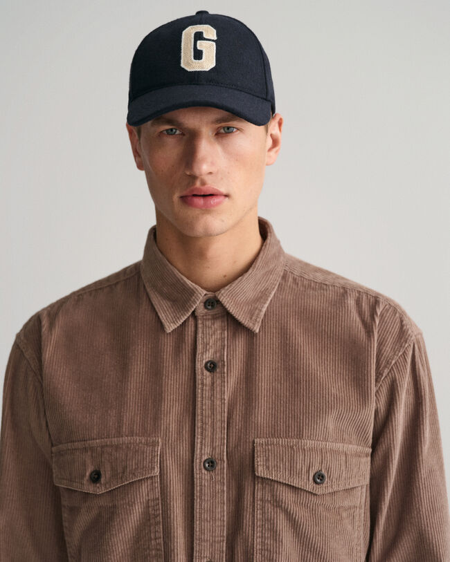 Relaxed Fit Corduroy Shirt