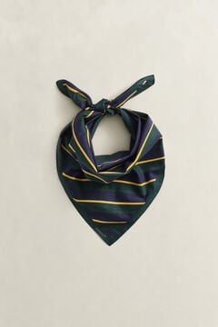 Striped Bandana — TARTAN GREEN 2