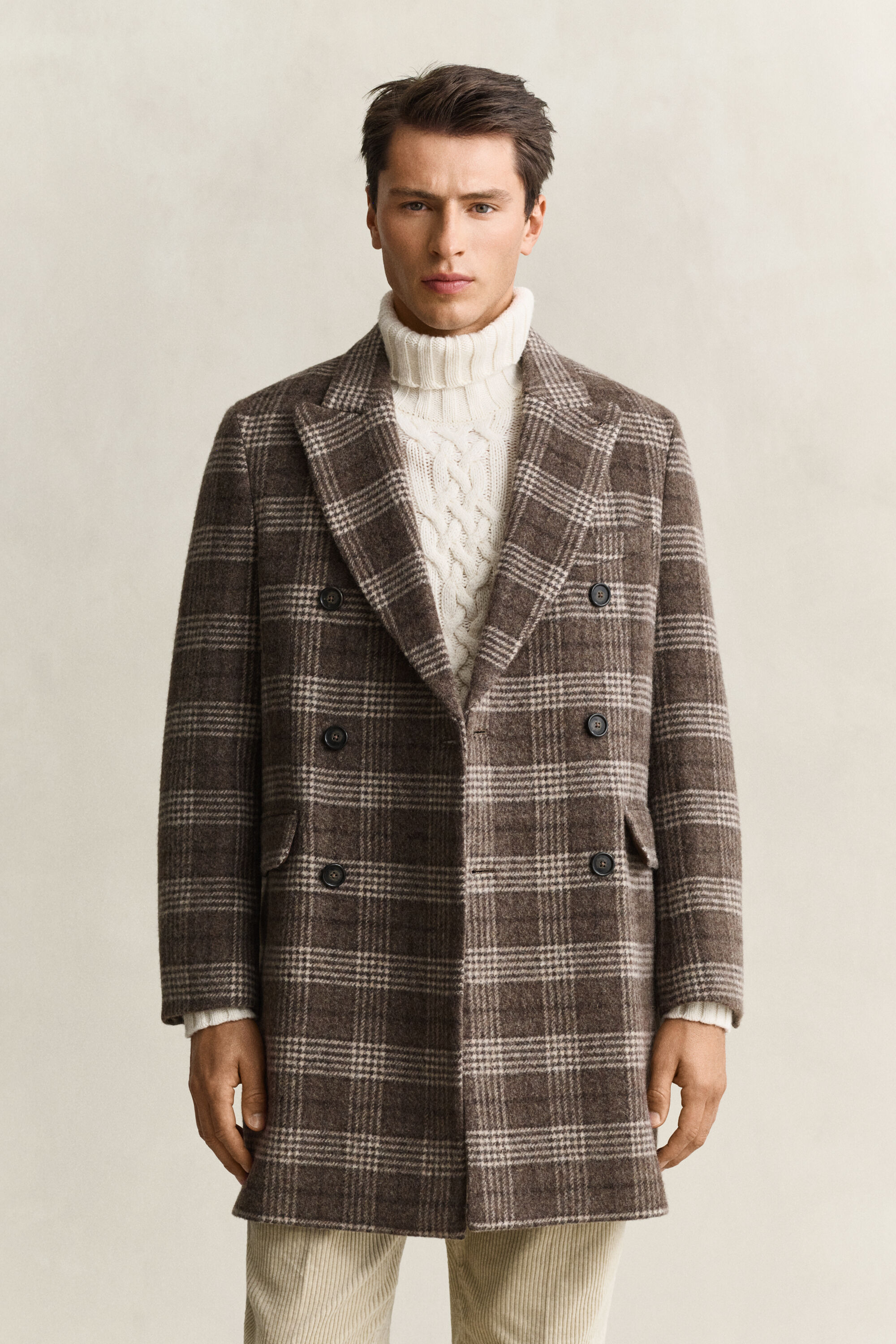 Double Breasted Wool Coat