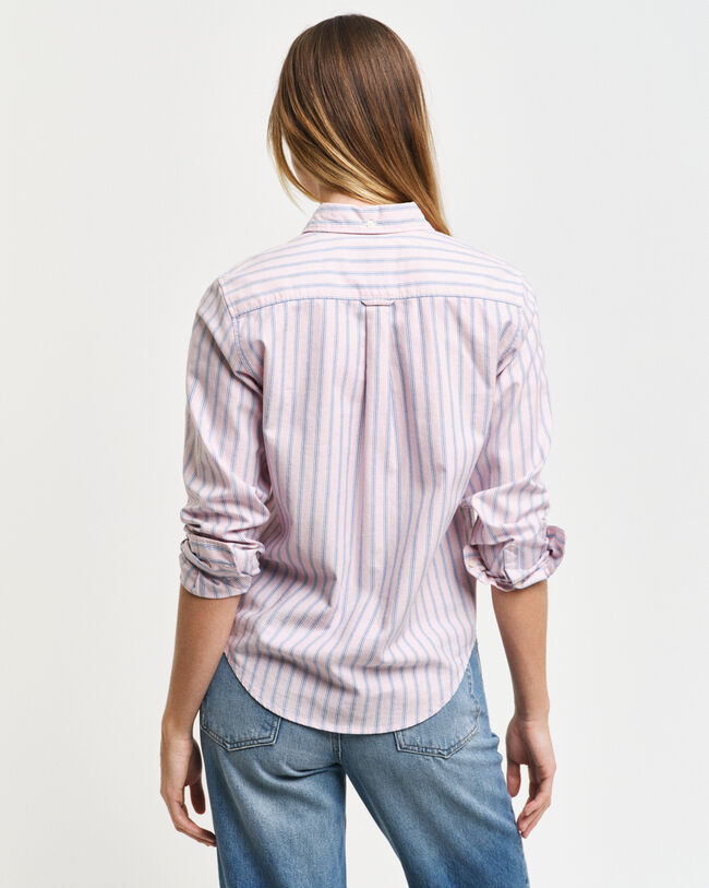 Regular Fit Striped Archive Oxford Shirt