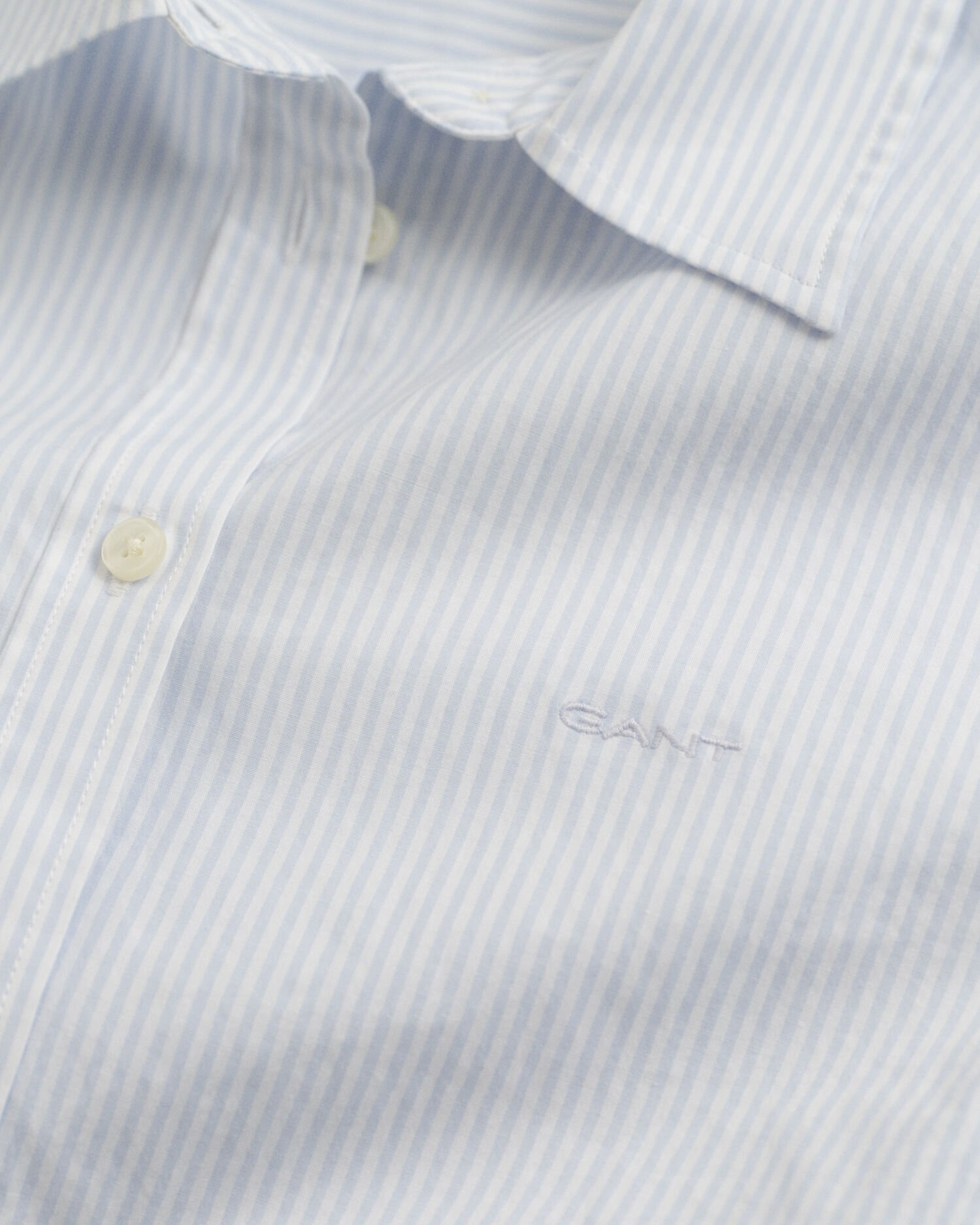 Slim Fit Striped Poplin Shirt