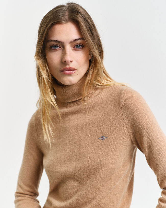 Extra Fine Lambswool Turtleneck Sweater