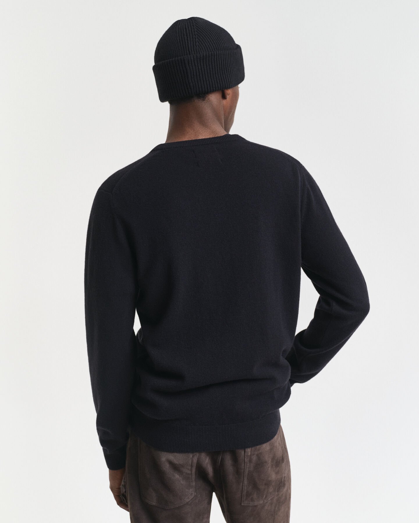 Superfine Lambswool V-Neck Sweater