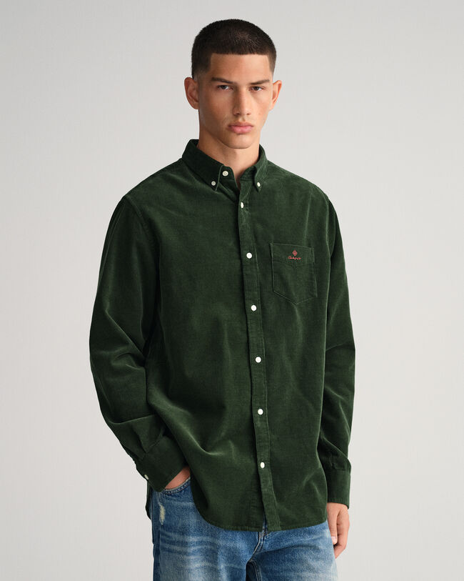 Regular Fit Corduroy Shirt