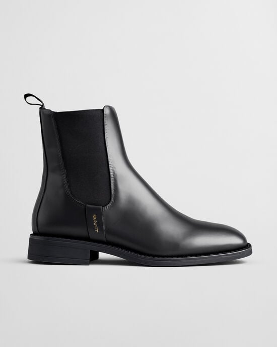 Fayy Leather Chelsea Boots