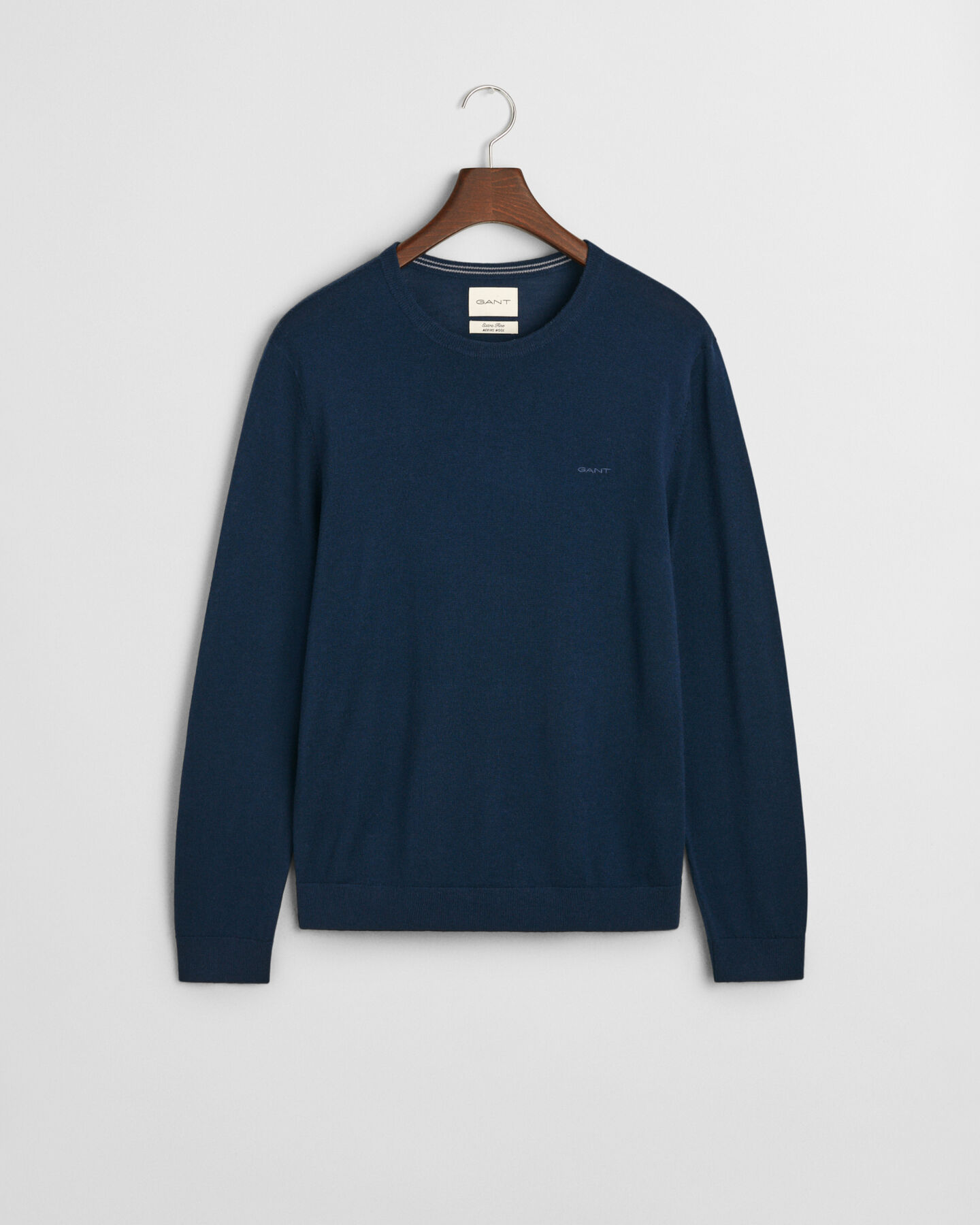 Extra Fine Merino Wool Crew Neck Sweater
