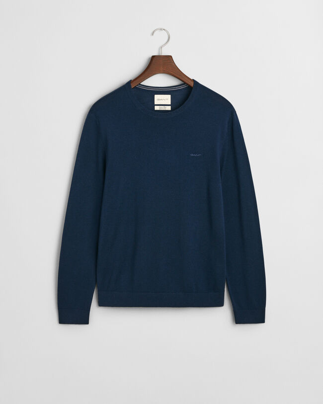 Extra Fine Merino Wool Crew Neck Sweater