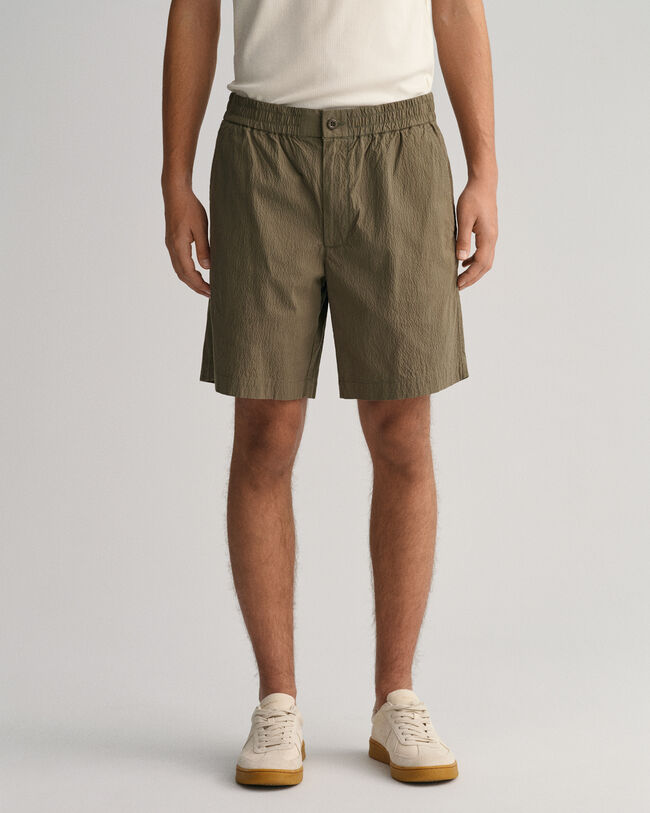 Seersucker Shorts