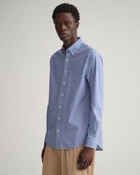 Regular Fit Gingham Broadcloth Shirt