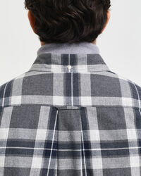 Regular Fit Tartan Melange Checked Shirt