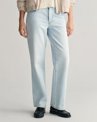 Straight Leg Rigid Jeans