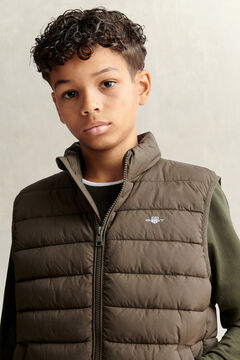 Teen Boys Lightweight Vest — SHADOW BROWN 5