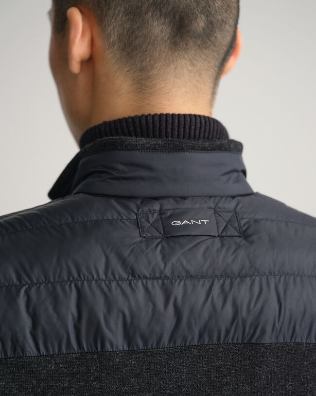 Mixed Media Light Padded Gilet