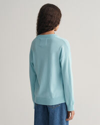 Superfine Lambswool V-Neck Sweater