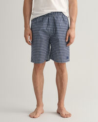 Micro Check Pajama Shorts