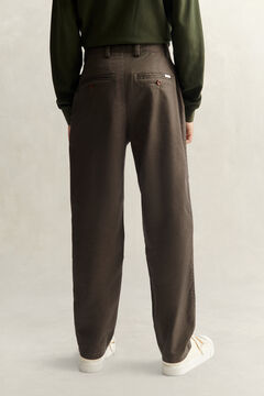 Teen Boys Chinos — SHADOW BROWN 3