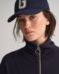 Half-Zip Sweat Dress