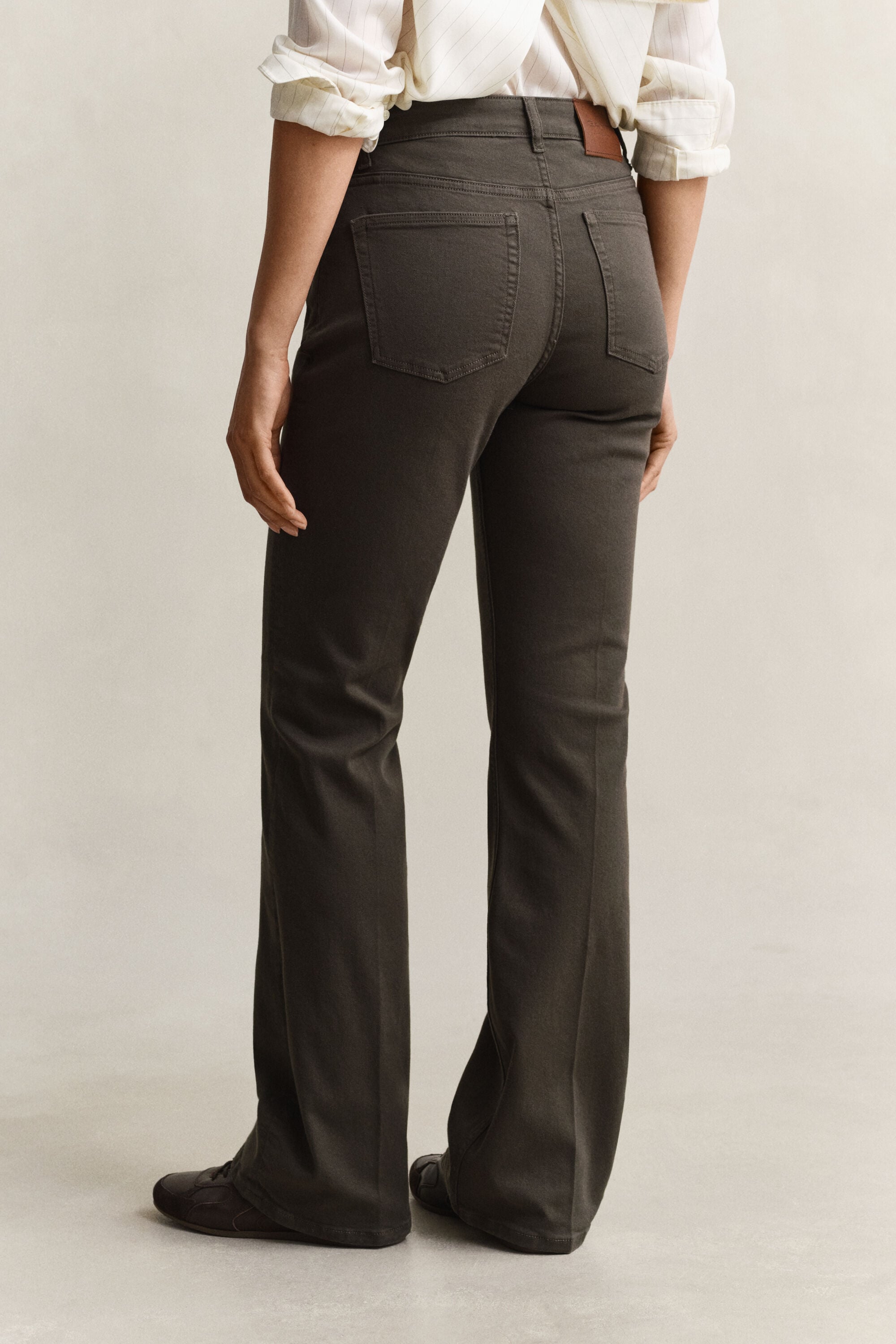 Slim Flared Color Jeans