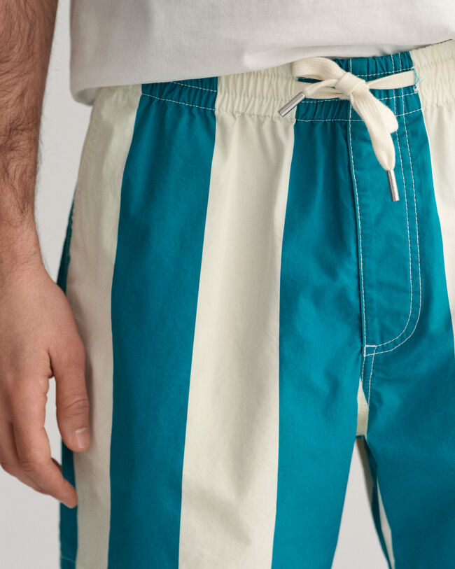 Striped Drawcord Shorts
