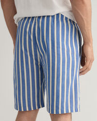 Oxford Stripe Pajama Shorts