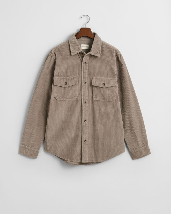 Regular Fit Corduroy Overshirt