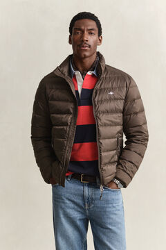 Light Down Jacket — SHADOW BROWN 8