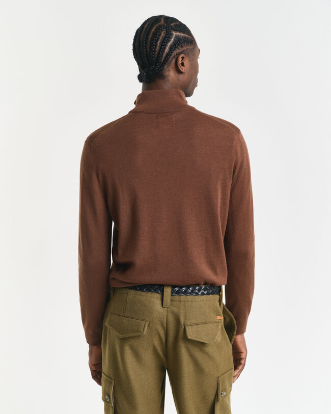 Extra Fine Merino Wool Half-Zip Sweater