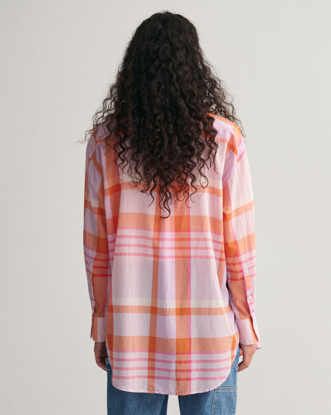 Oversized Madras Shirt