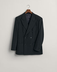 Relaxed Fit Pinstripe Suit Blazer