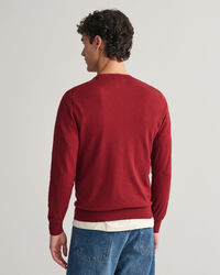 Fine Cotton Crew Neck Sweater