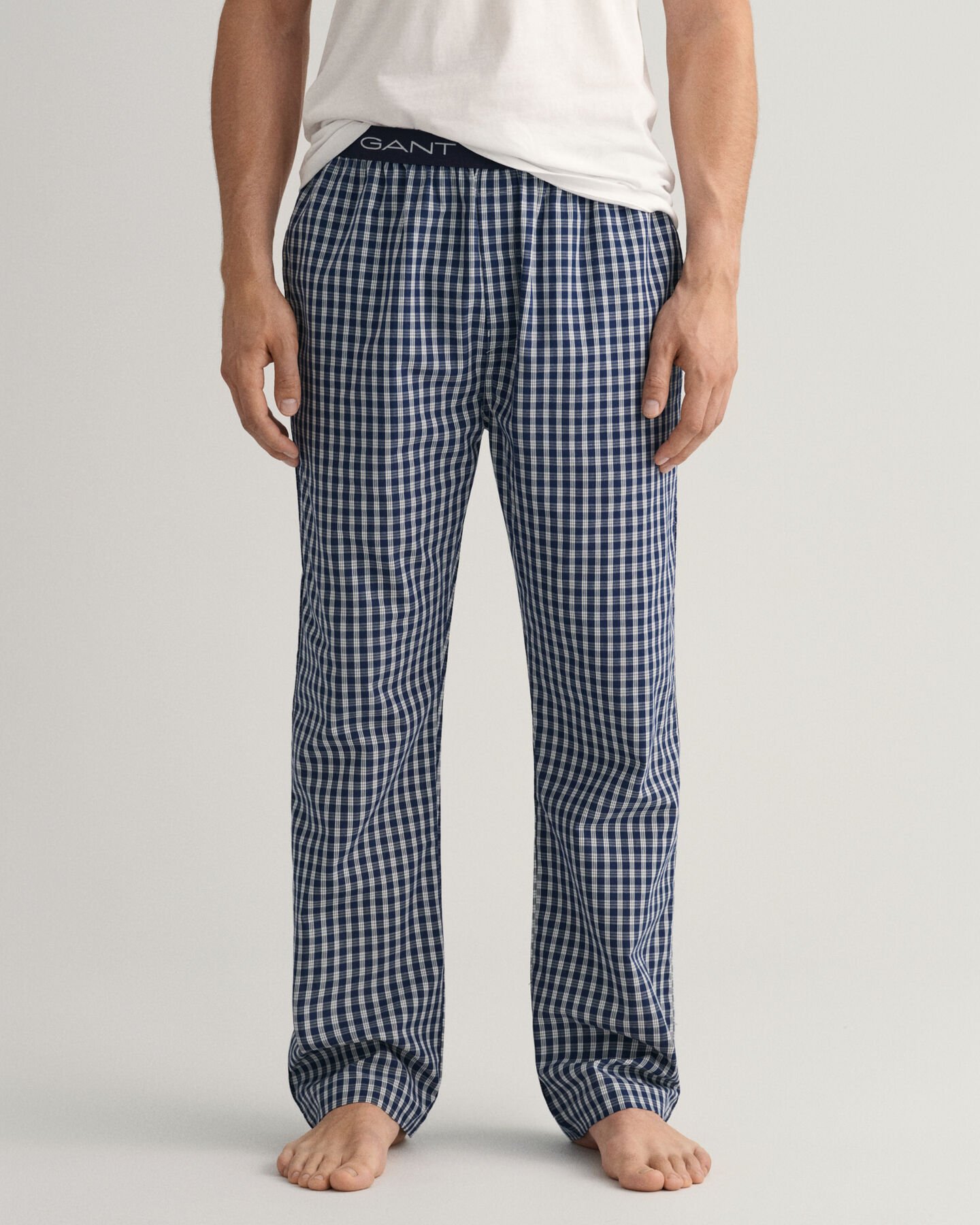 Micro Check Pajama Pants