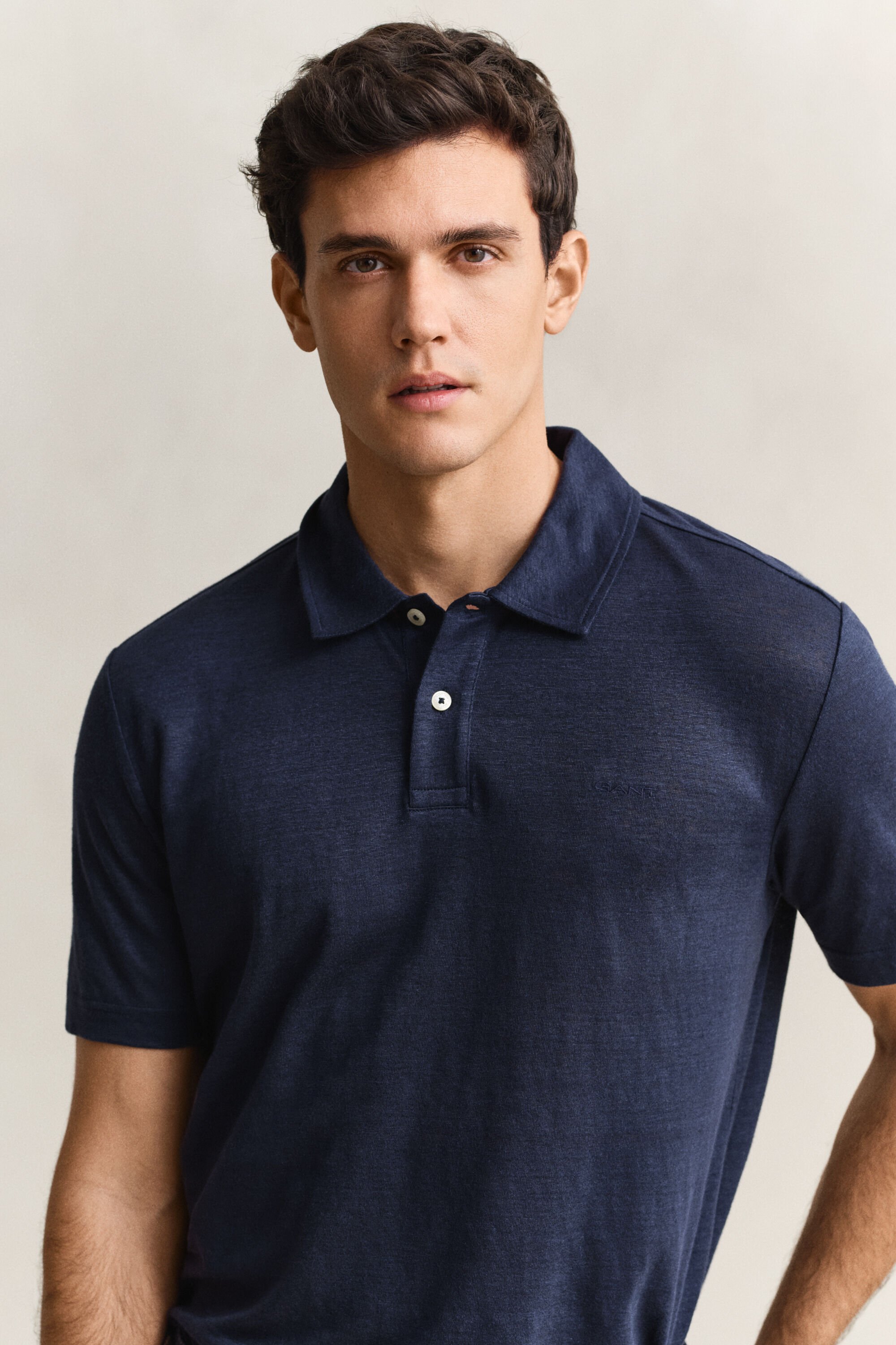 Linen Polo Shirt