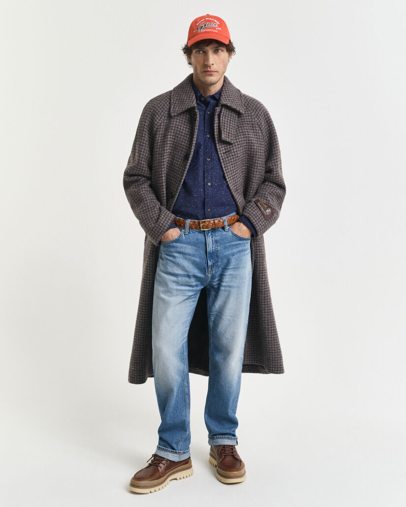 Regular Fit Nepps Flannel Shirt